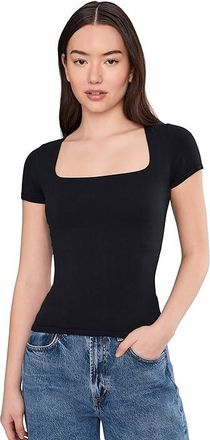 Free People Sunfade Clean Lines Baby Womens Clothing Black : L-XL (US Womens 14-16), Nylon/Spandex