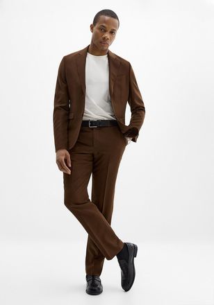 Le 31 Mens Pure wool suit Wool weave by Paulo de Oliveira London fit - Semi-slim