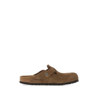 Birkenstock Boston Smalle Pasvorm - Dames - Schoenen - Bruin - Maat: 39 EU Leer