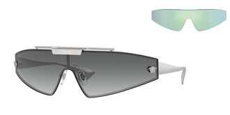 Versace VE2265 100011 Womens Sunglasses Silver Size 144