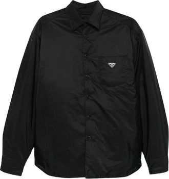 【y】Prada Full Zip Jacket 48 Prada Men's Zip-Front Technical Jacket | Neiman Marcus