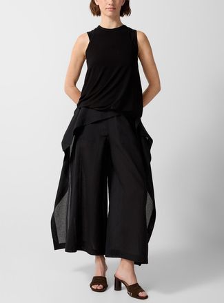 Issey Miyake Womens Deconstructed square pants