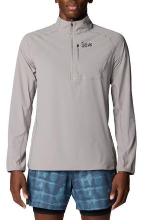 Mountain Hardwear Sunshield Half Zip in Approaching Storm at Nordstrom, Size Xx-Large