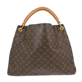 Louis Vuitton Artsy Handbag Monogram Canvas Brown Canvas Handbag (Pre-Owned)
