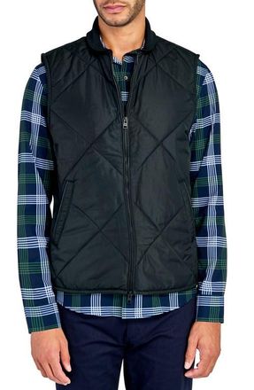 W.R.K Solid Quilted Vest in Black at Nordstrom, Size X-Large