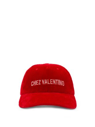 Valentino Garavani Corduroy Baseball Hat-Uomo