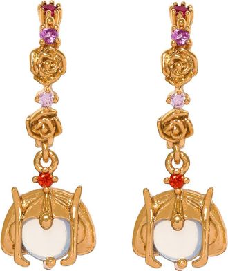 Girls Crew Star Wars Padm&eacute; Amidala Drop Earrings in Gold at Nordstrom