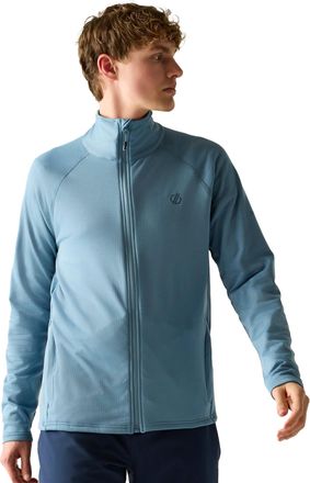 Dare 2B Dare 2B Fuse Up stretch-tussenlaag voor heren met doorlopende ritssluiting (Schemerig blauw)