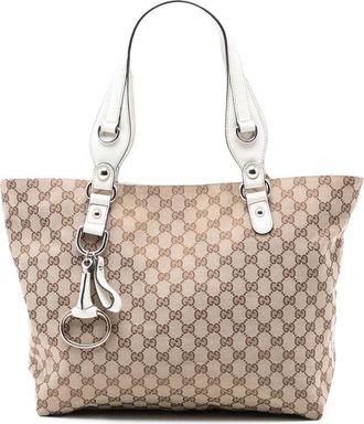 Gucci Pre-owned Gucci Medium GG Canvas Icon Bit Tote Ladies 229852 512063