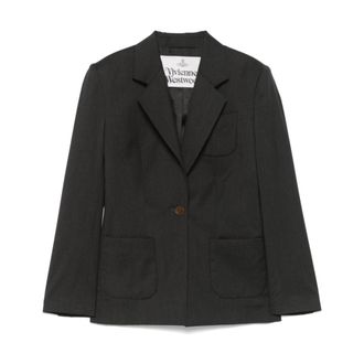 Vivienne Westwood Dames, Jassen, Zwart, Maat: M