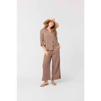 Cabana Life Gauze Travel Pant in Sand at Nordstrom, Size X-Large 26