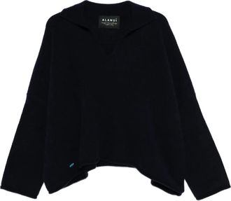 Alanui Maglione con colletto polo - Blu