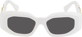 Versace Dark Gray Irregular Mens Sunglasses VE4425U 314/87 53