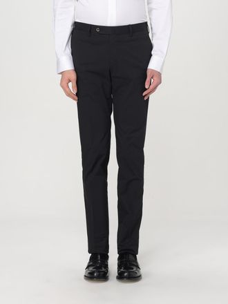 Pantaloni Torino Mens Pants Slim Fit Trousers - Black Textile - Size EU 46 (Mens)