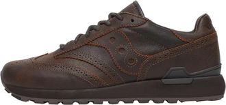 Saucony Mens Shadow Original Wingtip Sneakers In Brown