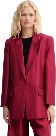 Munthe Patton Blazer - - Jackets - Donna - Rosso - L