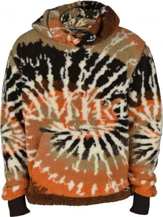 Amiri Tie-dye Polar Fleece Hoodie - Heren - Hoodies - Veelkleurig - S - Polyester - Hoodies & sweatvesten