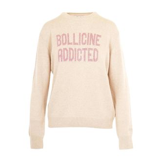 MC2 Saint Barth New Queen Crewneck - Dames - Truien - Beige - Maat: L