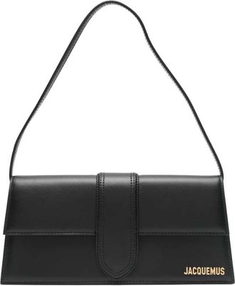 Jacquemus Le Bambino Lange Leder-Umh&auml;ngetasche