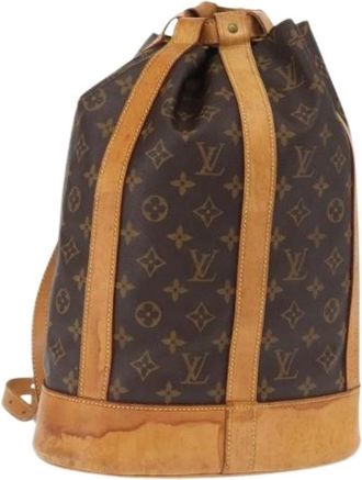 Louis Vuitton Pre-owned Bucket Bags, female, Brown, Size: ONE SIZE Pre-owned Bucket Bag