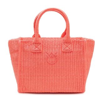 Pinko Beach Shopper Mini - Dames - Shoppers - Roze - ONE Size - Tassen