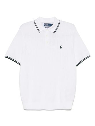 Polo Ralph Lauren Poloshirt met borduurwerk - Wit