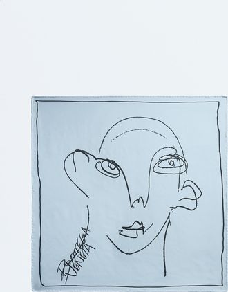 Bottega Veneta Foulard In Twill Di Seta - Bottega Veneta