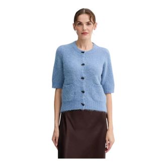 Munthe Dames, Truien, Blauw, Maat: XS Wol
