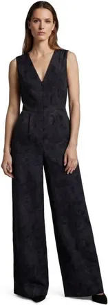 Lords of Harlech Paisley Explosion Womens Tailored Jumpsuit in Paisley Explosion Black at Nordstrom, Size X-Small