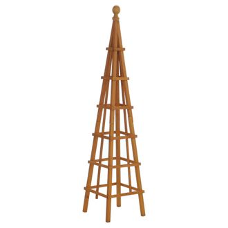 Hhg Espaldera Hhg-084, Rejilla Para Plantas, Rejilla Trepadora, Soporte Para Plantas, Espaldera De Madera Con Certificaci&oacute;n Mvg, 148 X 33 X 33 Cm, Color N