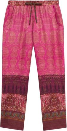 Pierre-Louis Mascia Dames, Broeken, Veelkleurig, Maat: XS Zijde