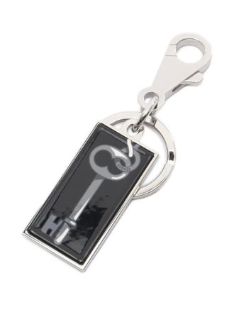 Hermès 20s Illusion key ring - women - Metal - One Size - Silver