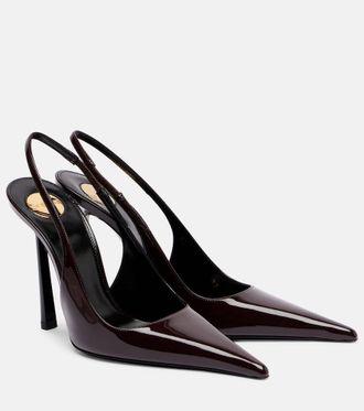 Saint Laurent Salones destalonados Vendome 110 de charol