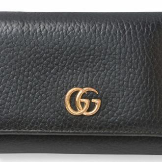 Gucci Black Leather Wallet (Tri-Fold) (Pre-Owned)