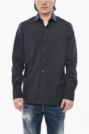 Alessandro Gherardi Solid Shirt with French Collar size 40