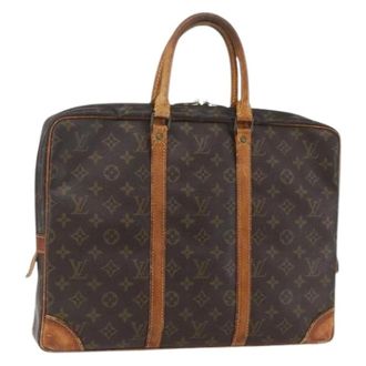 Louis Vuitton Pre-owned Handbags, female, Brown, Size: ONE SIZE Pre-owned Canvas Handbag