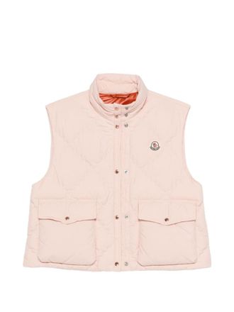 Moncler Pink Quilted Jacket