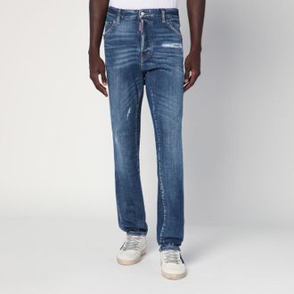 Dsquared2 Medium Perfecto Wash Cool Guy Jeans In Faded