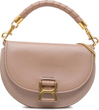 Chloé Hobo Bags - 2010-2025 Grained Calfskin Marcie Chain Flap - Gr. unisize - in Braun - für Damen