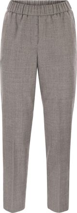 PESERICO Peserico Virgin Wool Trousers With Lurex