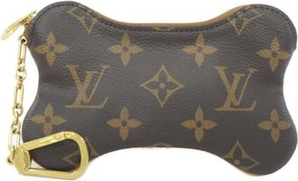 Louis Vuitton Brown Coated Canvas Coin Purse/Coin Case (Pre-Owned)