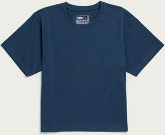 Bridge & Burn Recycled Boxy Tee in Cobalt at Nordstrom, Size Xx-Large