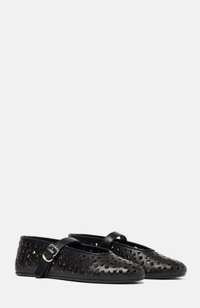 Scarosso Evelyn Ballerinas in Black - Calf at Nordstrom, Size 38.5