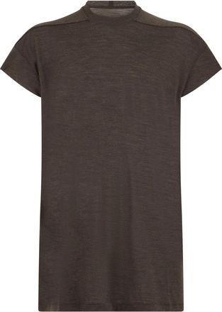 Rick Owens S Jumbo SS T - Heren - T-shirts - Bruin - L - Katoen - Tops