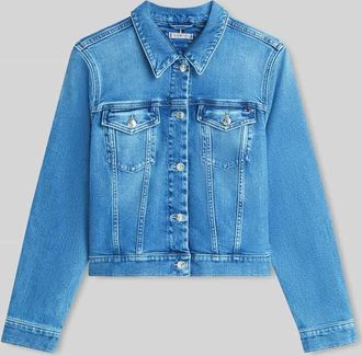 Tommy Hilfiger Slim Fit Jeansjacke Modell DNM FINN SLIM JACKET LS in Jeansblau, Gr&ouml;&szlig;e XL