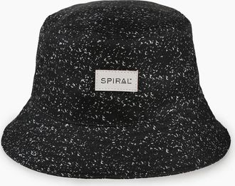 Spiral Womens Logo All Around Brim Panel Bucket Hat - Black - Size: LADIES
