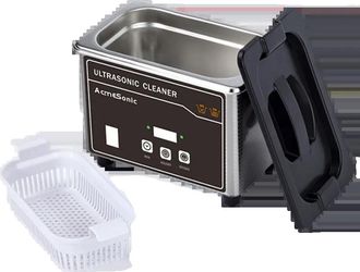 OEM Limpiador Ultras&oacute;nico, Capacidad De 800 Ml, Potencia De 35 W, Color Negro