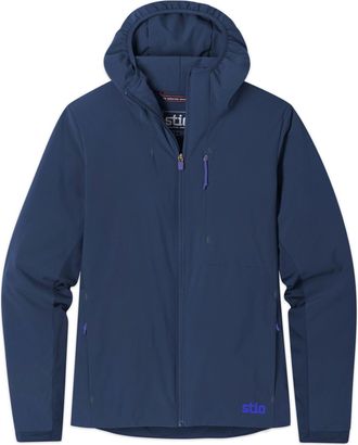 Stio | Womens Fernos Insulated Hooded Jacket, Size Extra Small in Mountain Shadow
