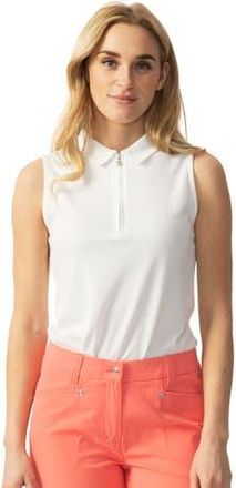 Daily Sports Peoria Womens Sleeveless Golf Polo in White at Nordstrom, Size X-Large