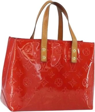 Louis Vuitton Pre-owned Tote Bags, female, Red, Size: ONE SIZE Pre-owned Vintage Leather Tote Bag